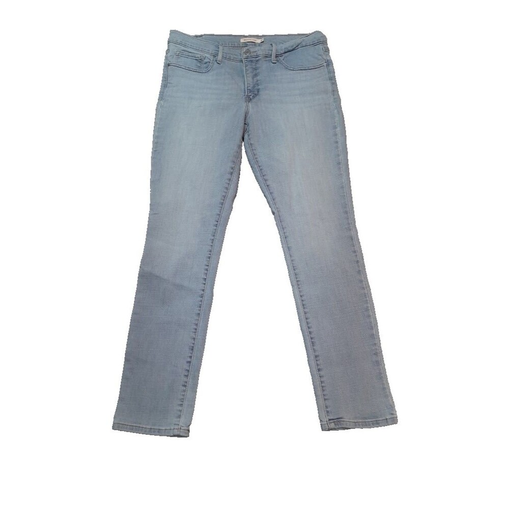 Levi's Premium Women 311 Shaping Skinny Mid Rise Stretch Jeans  32x28  LightBlue